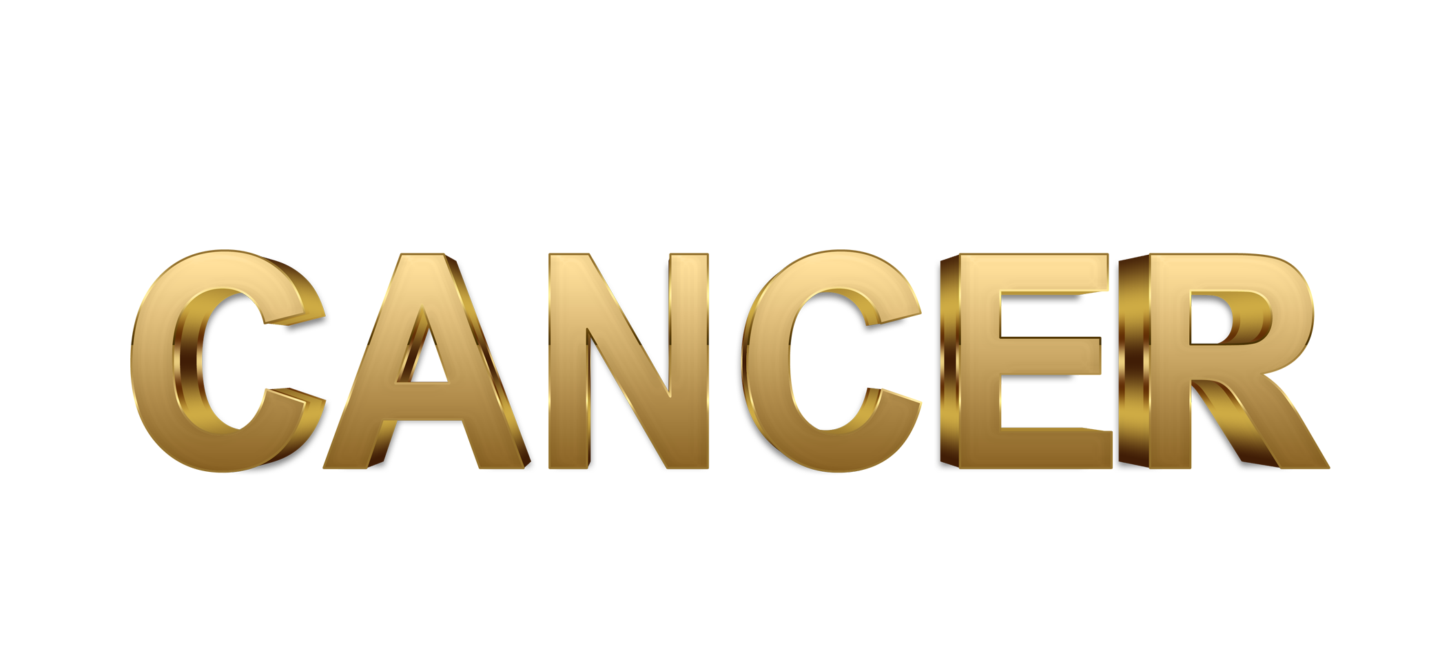 Cancer word png, Cancer png, word Cancer gold text typography PNG images free